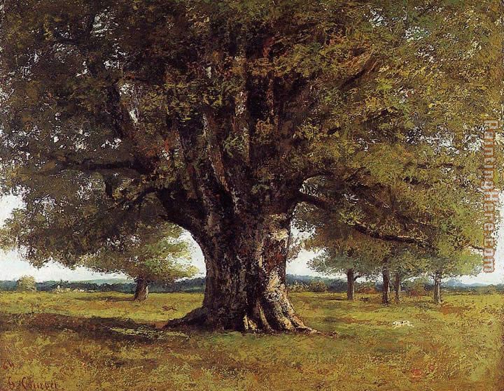 Gustave Courbet The Oak at Flagey
